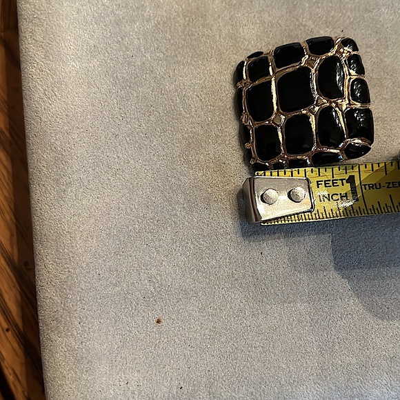 Authentic&Signed Donald Stannard clip earrings.ExcellentConditionArt Deco Rare - Picture 3 of 4